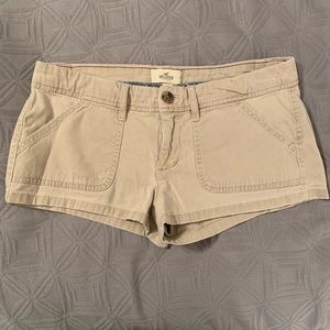 Hollister Tan Khaki Shorts